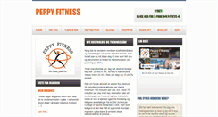 Desktop Screenshot of peppyfitness.com